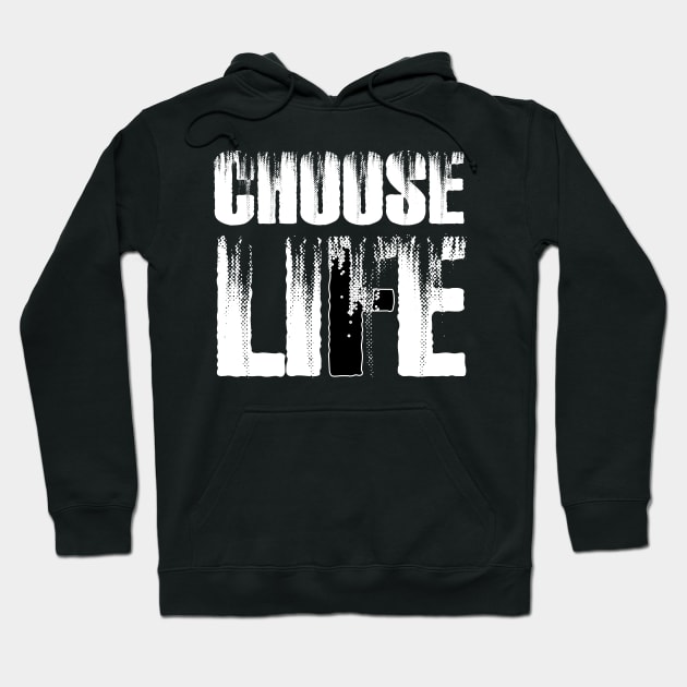 Choose Life Hoodie by M-HO design